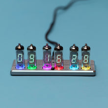 Load image into Gallery viewer, VIVID WiFi VFD Tube Clock | Smart Vacuum Fluorescent Display | Omnixie