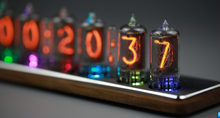 Load image into Gallery viewer, Omnixie® WiFi Smart Nixie Clock (Fully Assembled)