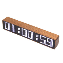 Load image into Gallery viewer, Chrono-Wood WiFi Clock
