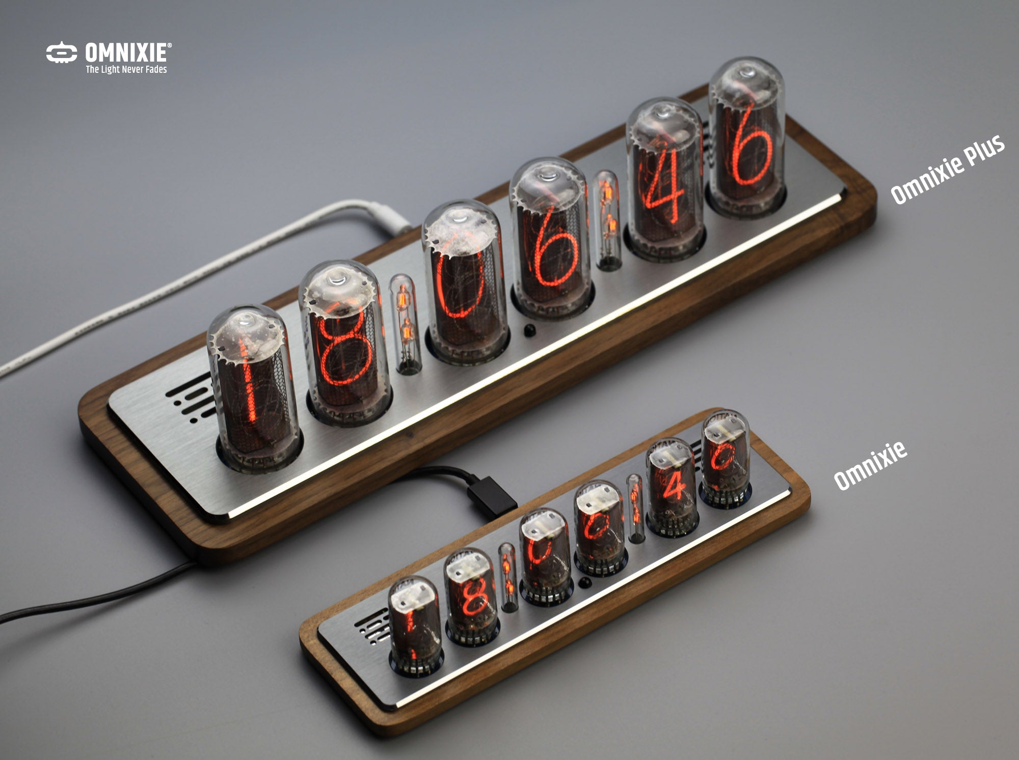 Omnixie® Plus WiFi Smart Nixie Tube Clock – Omnixie Electronics